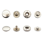 Кнопка №54 (S-образная) 12,5мм металл (уп.~144шт) NEW STAR